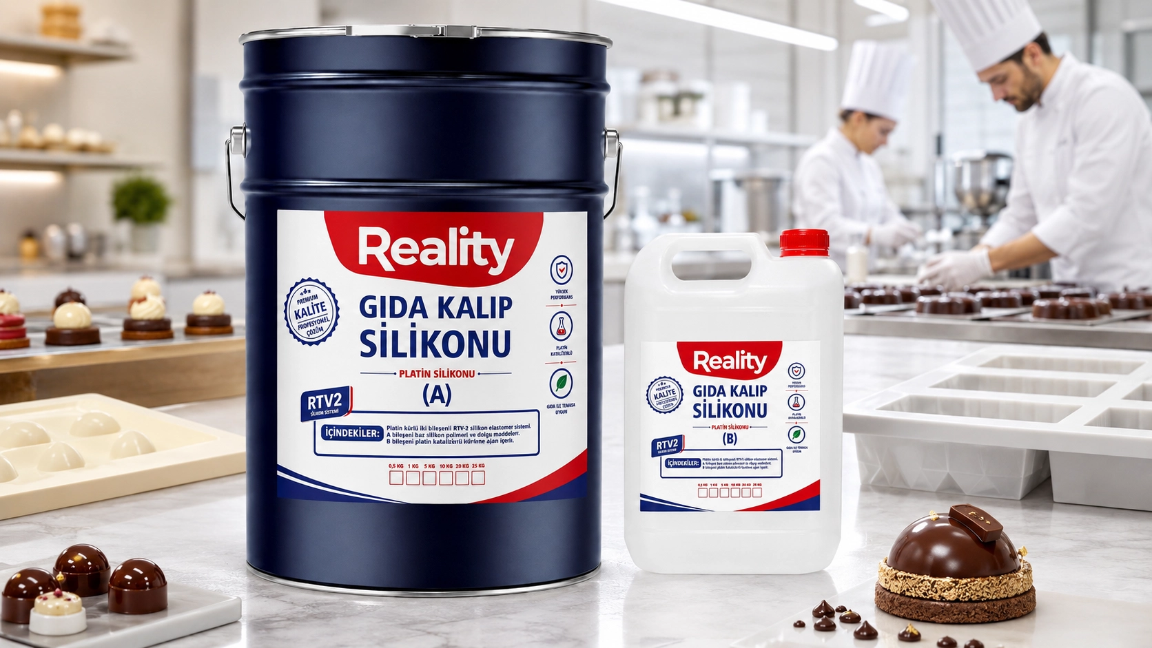Gıda Kalıp Silikonu Nedir? 10 Shore ve 40 Shore Arasındaki Farklar