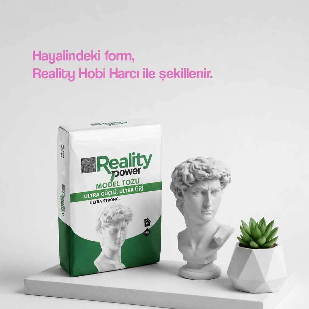Reality Hobi Harçları: Beyaz, Gri ve Renkli Model Tozu Seçenekleri