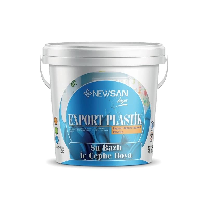 İç Cephe Export Plastik Su Bazlı Plastik Boya 20 Kg