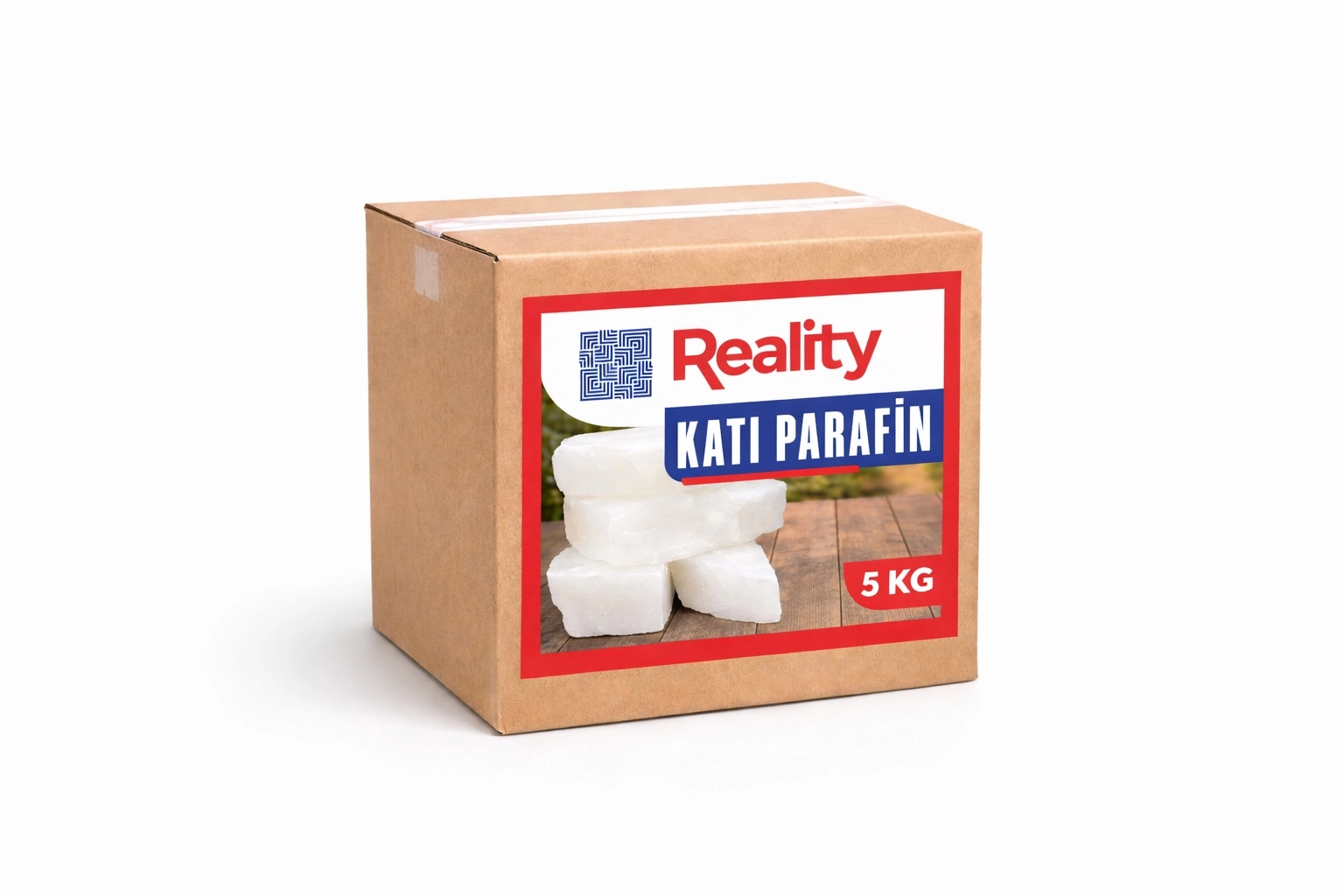 Reality Katı Parafin 5 KG – Mum Yapımı ve Hobi Üretimi İçin Parafin