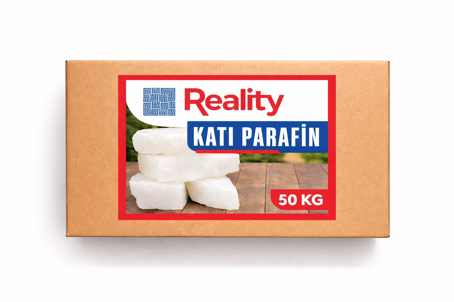 Reality Katı Parafin 50 KG – Endüstriyel Mum Üretimi İçin Parafin