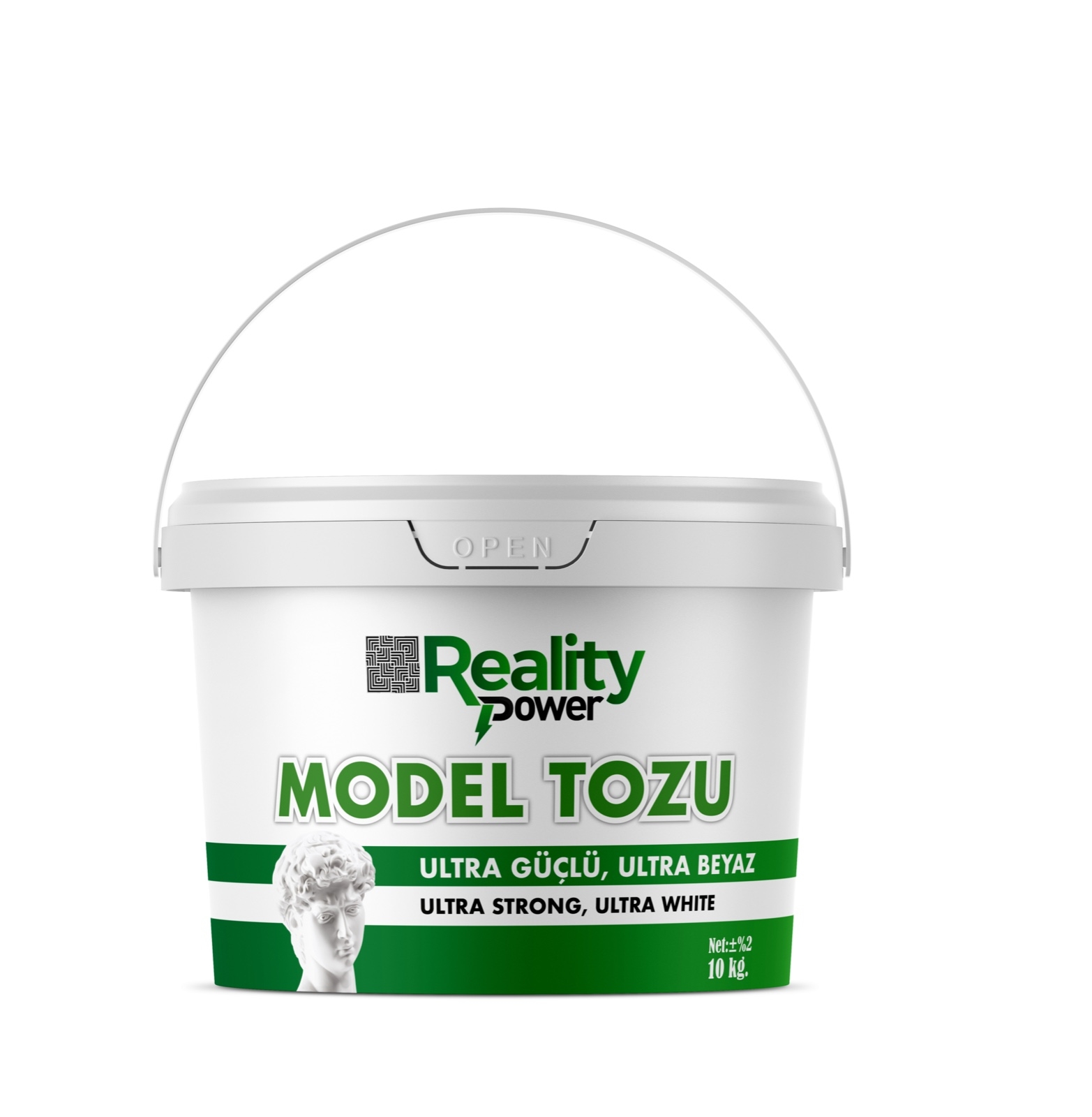 REALİTY Power Model Tozu (Beyaz 5 Kg )