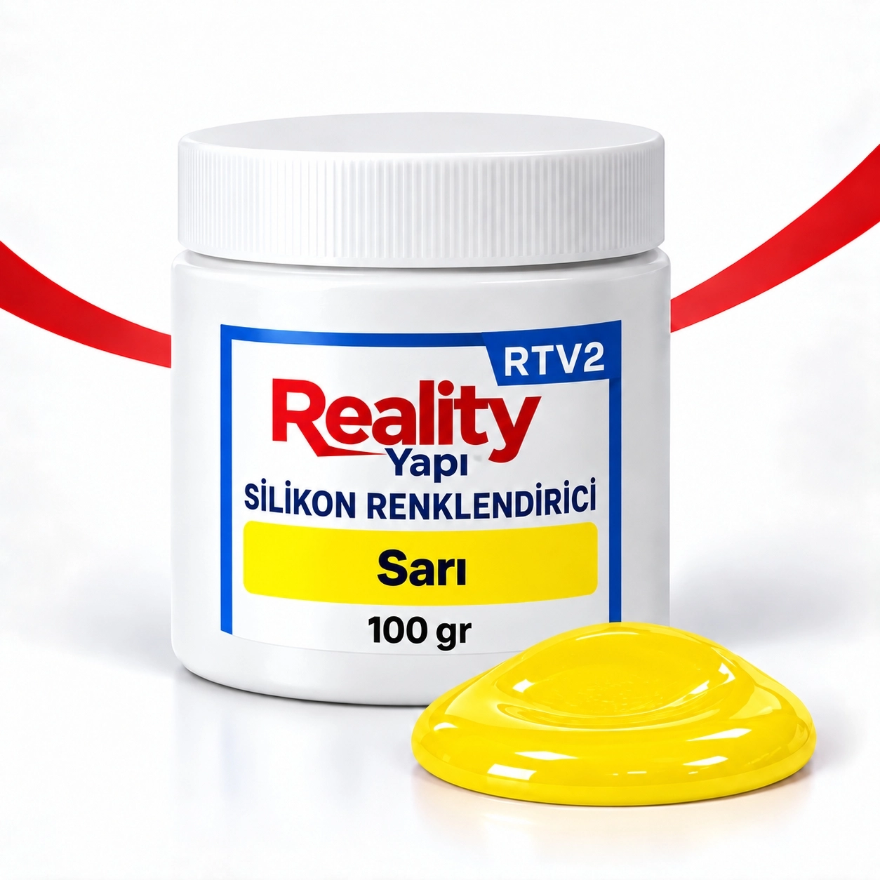 Rtv2 Renklendirici Pigment (Sarı) 100 Gr