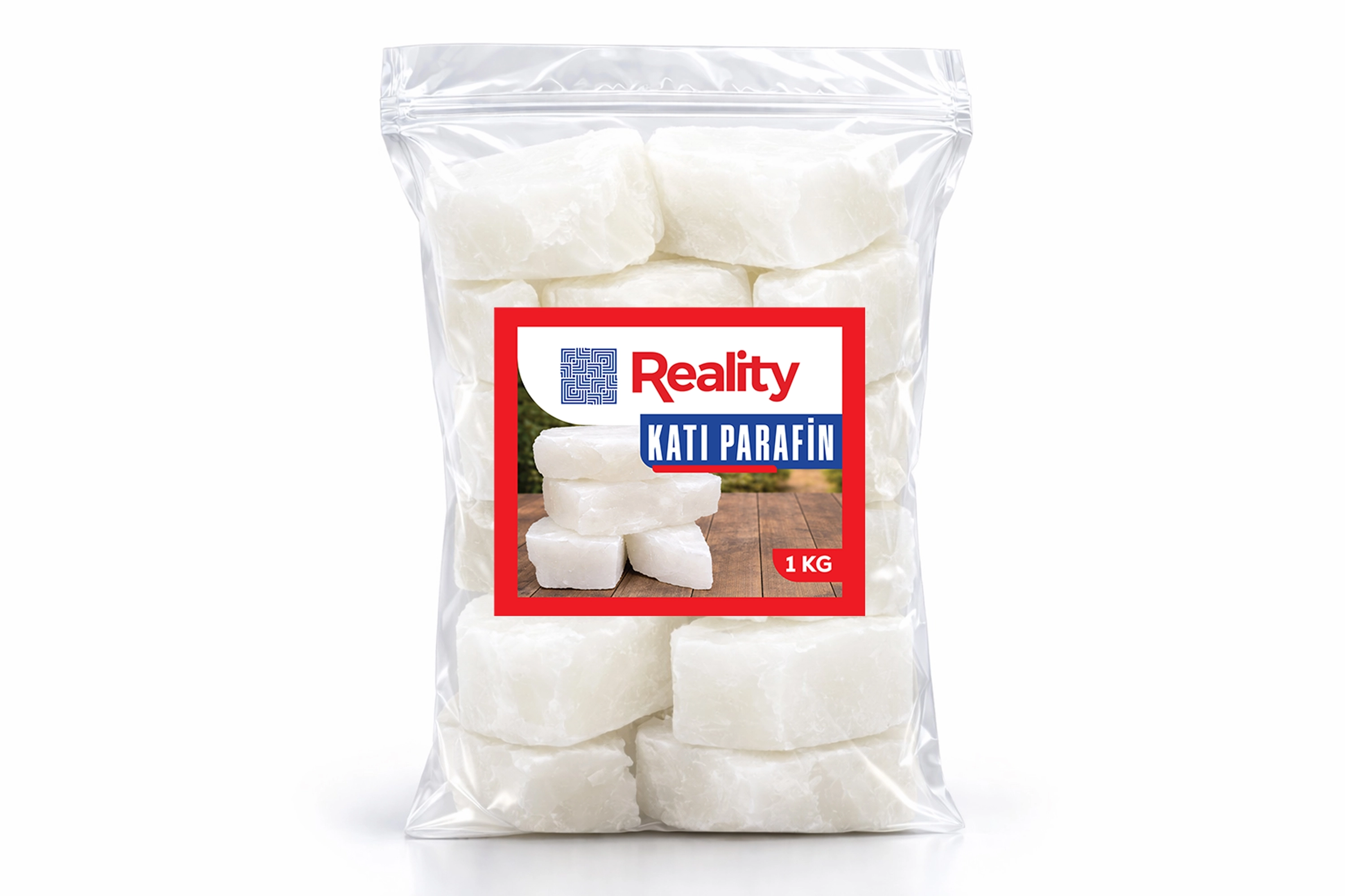Reality Katı Parafin 1 KG – Mum ve Hobi Üretimi İçin Parafin