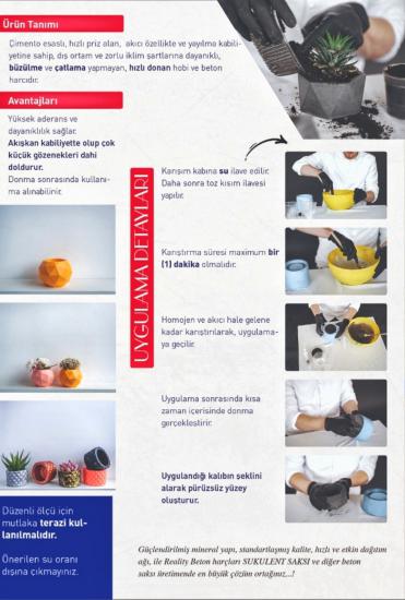 Hızlı Donan Gri Hobi Harcı