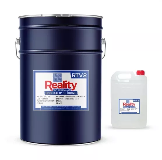 Yarı Şeffaf 30 Shore RTV2 (25 Kg.)