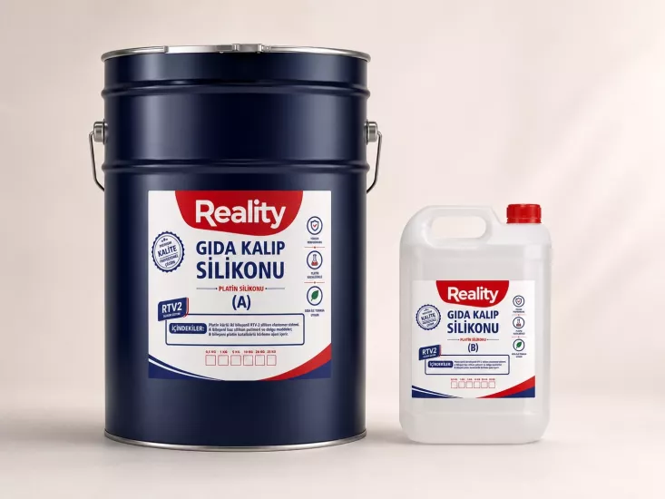 Gıda Kalıp Silikonu 40 Shore 5 kg Set | RTV2