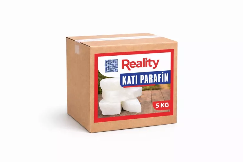 Reality Katı Parafin 5 KG | Mum Yapımı İçin Parafin Wax