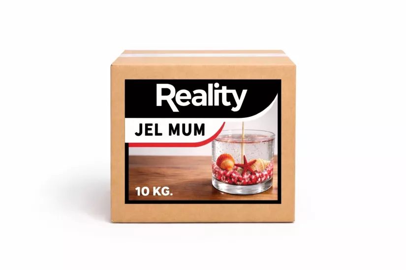 Reality Jel Mum 10 kg | Şeffaf Jel Mum Hammaddesi ve Mum Yapım Malzemesi