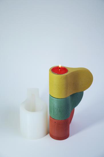 Reality Yapı Handle Tealight Silikon Kalıbı