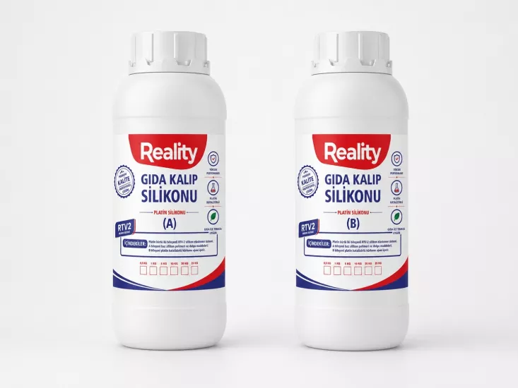 Gıda Kalıp Silikonu 10 Shore 1 kg Set