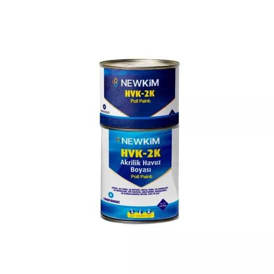 Newkim HVK-2K Akrilik Havuz Boyası 4 Kg | 2 Bileşenli Havuz Boyası