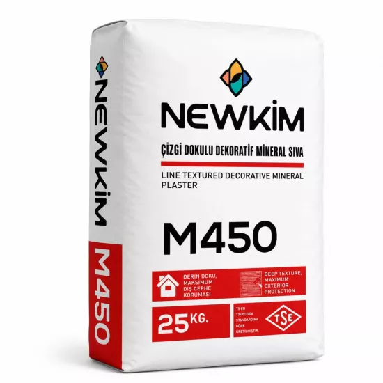 Newkim Çizgi Dokulu Dekoratif Mineral Sıva
