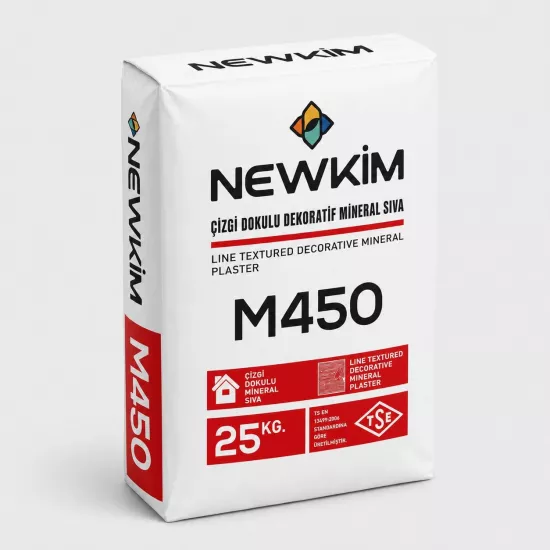 Newkim Çizgi Dokulu Dekoratif Mineral Sıva