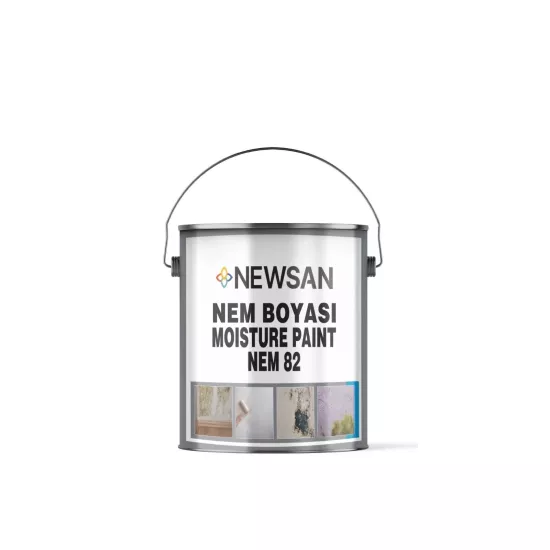 Newsan Nem Boyası NEM 82 3 Lt | Nemli Duvarlar İçin Koruyucu Boya