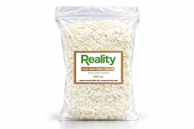 Reality Soya Wax 500 gr | Doğal Soya Mum Harcı