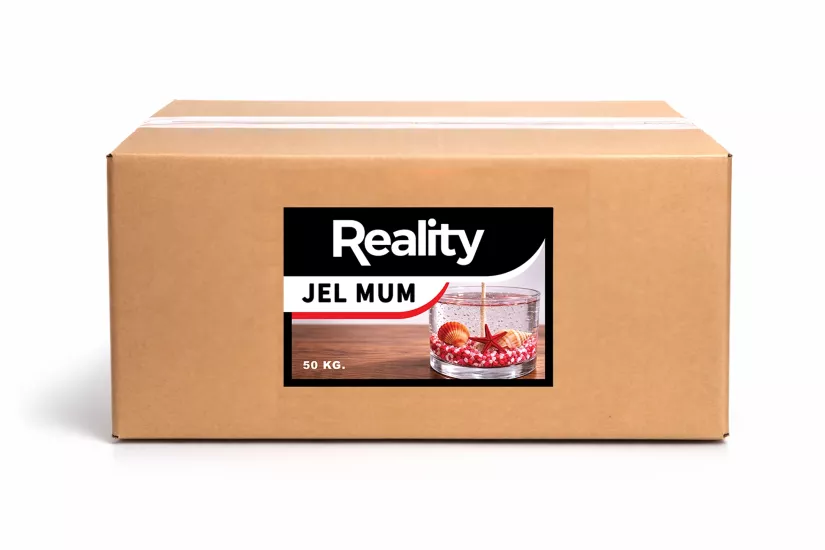 Reality Jel Mum 50 KG | Şeffaf Jel  Toptan Mum Hammaddesi