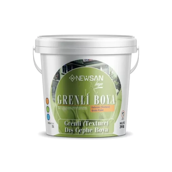 Dış Cephe Texture Grenli Boya 20 Kg | Grenli Dokulu Dış Cephe Boyası