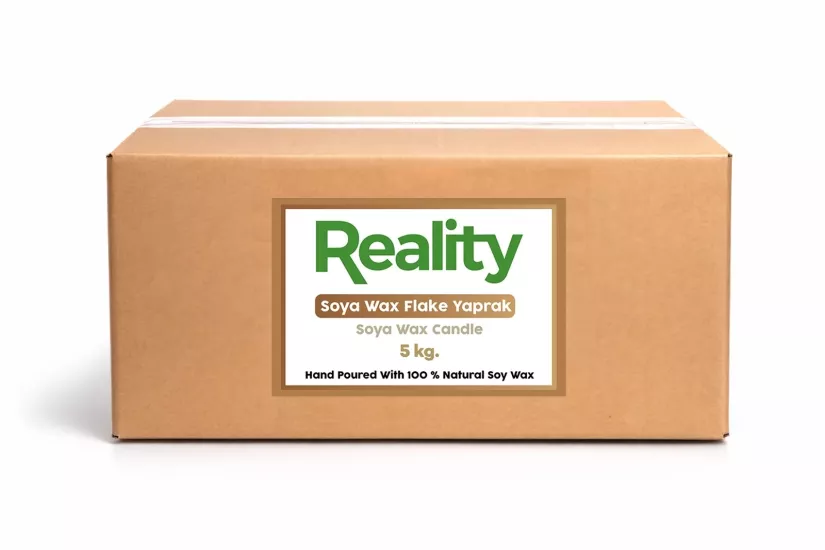 Reality Soya Wax 5 KG | Doğal Soya Mum Toptan