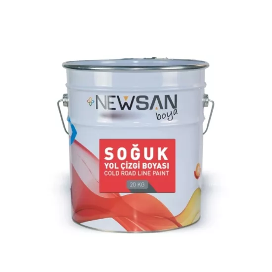 Newroad Soğuk Yol Çizgi Boyası 20 Kg | Hızlı Kuruyan Yol İşaretleme Boyası