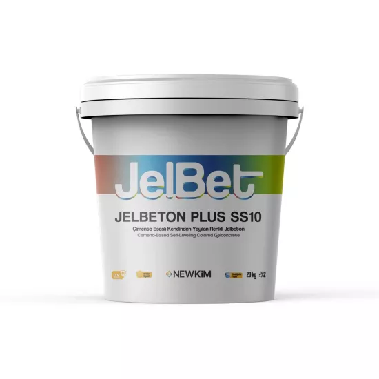 JelBet Jelbeton Plus SS10 20 Kg | Kendinden Yayılan Renkli Jelbeton