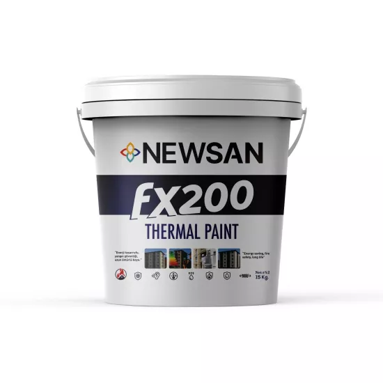 Newsan FX200 Thermal Paint 15 Kg | Isı Yalıtımlı Termal Boya