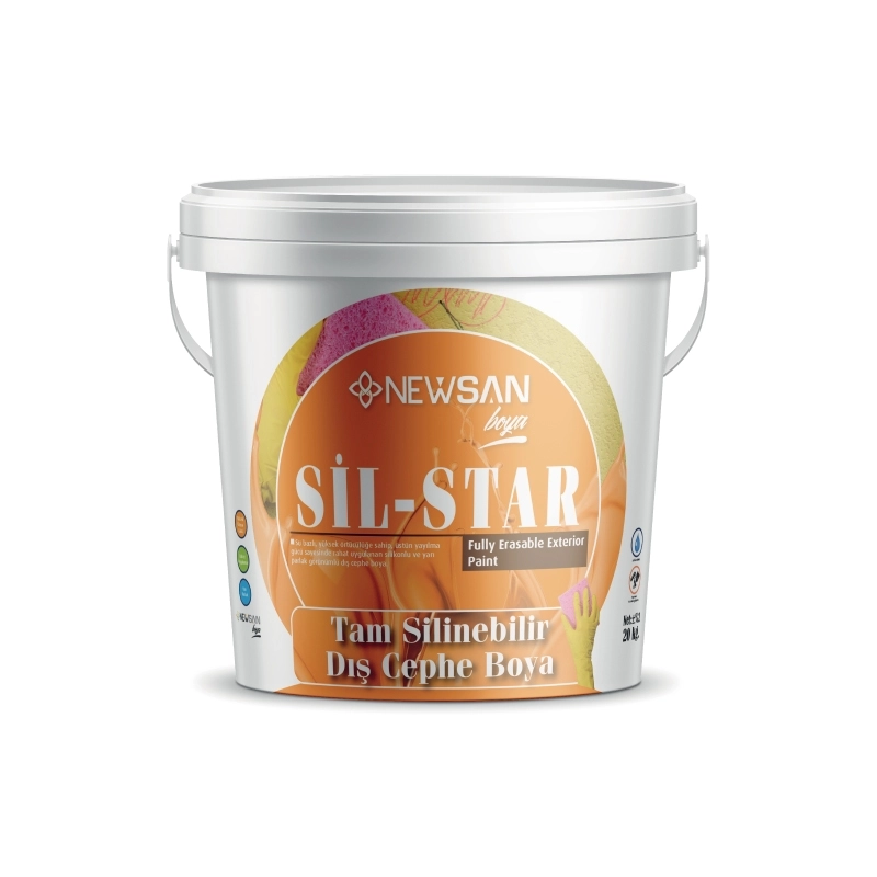 Sil-Star Silikonlu Dış Cephe Boyası 20 Kg