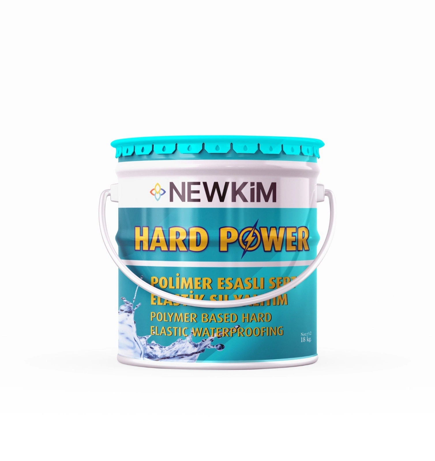 HARD POWER Polimer Esaslı Sert Elastik Su Yalıtımı 18 Kg